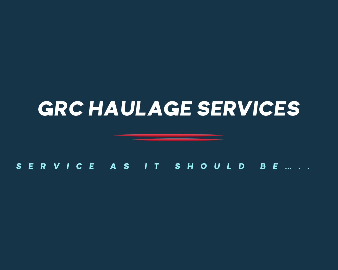 GRC HAULAGE SERVICES